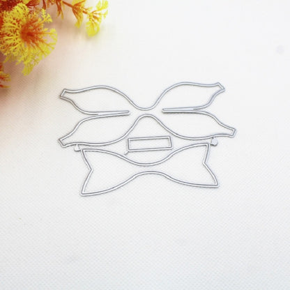 ELECTROPRIME 3D Bow Scrapbook Envelope Paper Mold Metal Embossing Cutting Knife Mold