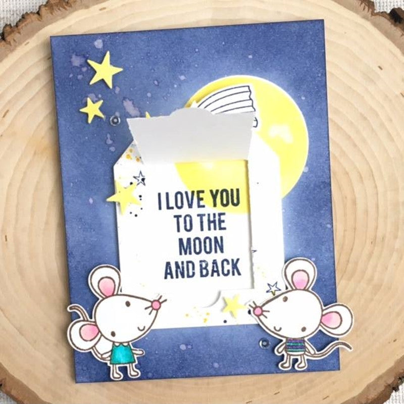 ELECTROPRIME Bookmark Tag Knife Mold DIY Box Cutbook Greeting Card Making Mold