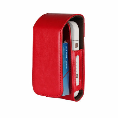 ELECTROPRIME Portable Mini Bag for IQOS for IQOS 2.4 Plus Universal Case Cover Protective Pouch(Red)