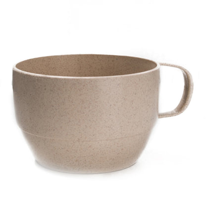 ELECTROPRIME Wheat Straw Coffee Cup Tea Milk Breakfast Cups(Beige)