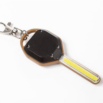 ELECTROPRIME 2 PCS Mini Pocket Keychain Light LED White Light Keyring Outdoor Flashlight