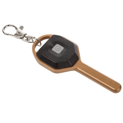 ELECTROPRIME 2 PCS Mini Pocket Keychain Light LED White Light Keyring Outdoor Flashlight