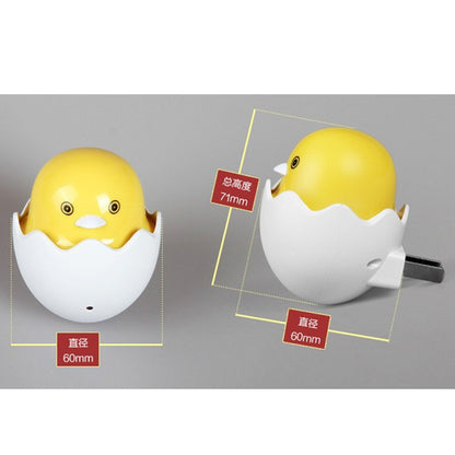 ELECTROPRIME Yellow Duck Wall Socket Lamps LED Night Light Light Control Sensor Bedroom Night Lamp, US Plug, AC 220V
