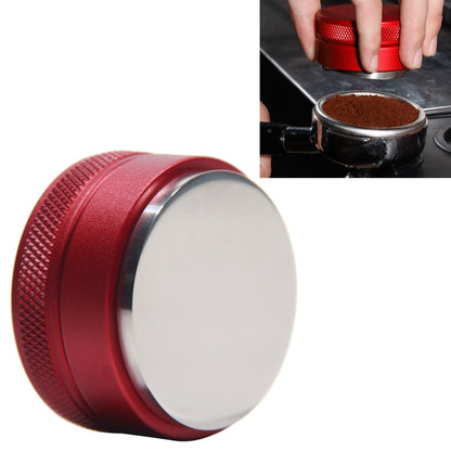 ELECTROPRIME Macaron Stainless Steel Coffee Powder Flat Powder Filling Device, Specification:Flat(Red)