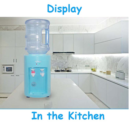 ELECTROPRIME 220V Warm Hot Drink Machine 2.5L Electric Portable Desktop Water Dispenser(Blue)
