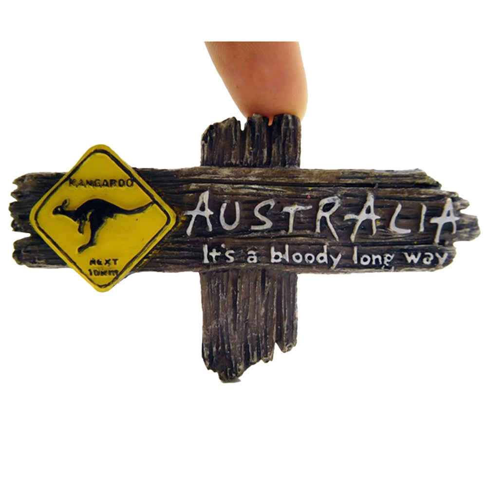 ELECTROPRIME 2 PCS Kangaroo Fridge Magnets Home Decoration Tourist Souvenirs