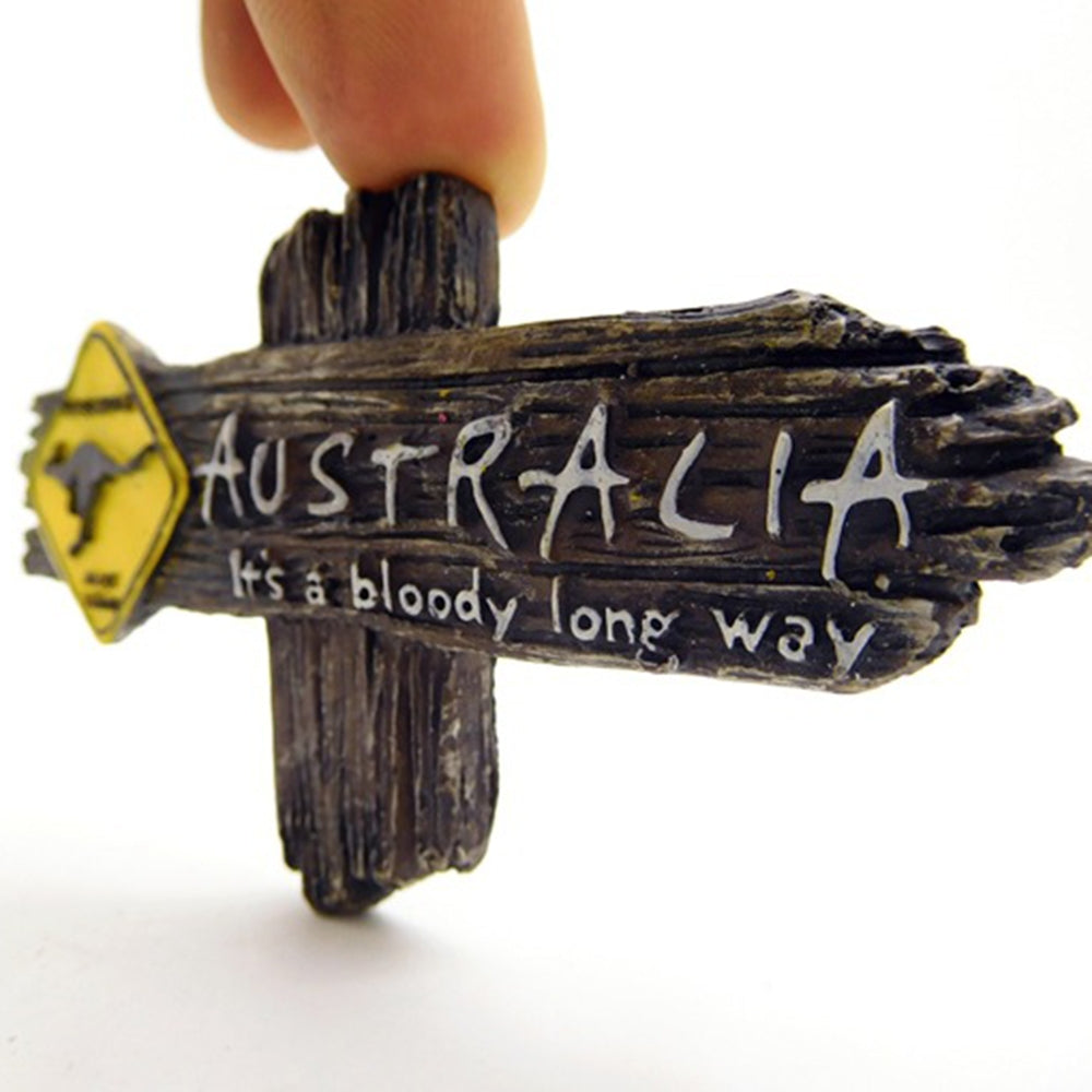 ELECTROPRIME 2 PCS Kangaroo Fridge Magnets Home Decoration Tourist Souvenirs