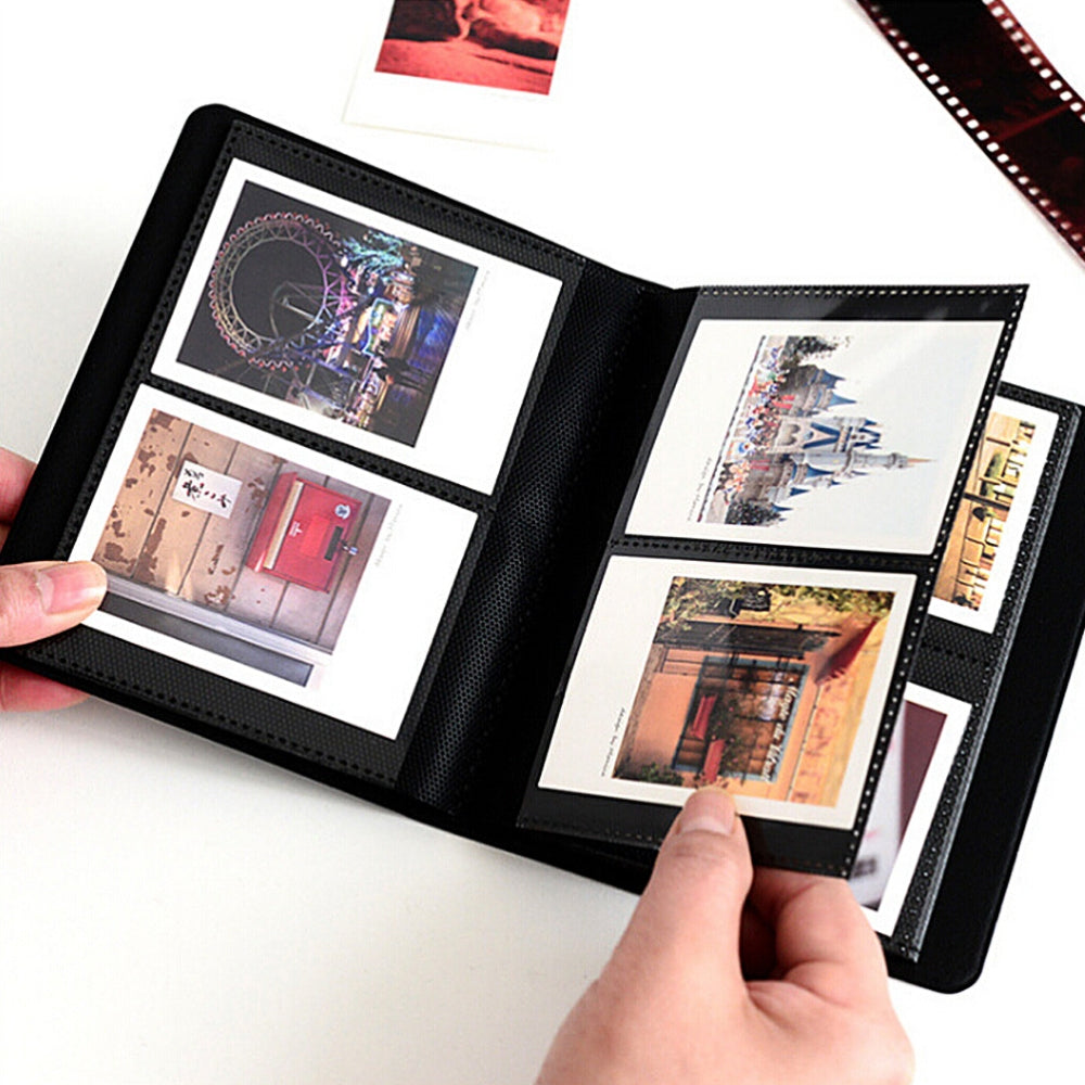 ELECTROPRIME LOVEYOU Words Cover Standard Mini Photo Album Book, Specification:5 inch 32 Sheets(Green)
