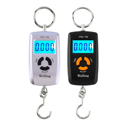 ELECTROPRIME 45kg x 10g High Precision LCD Portable Digital Backlight Electronic Portable Scale Random Color Delivery