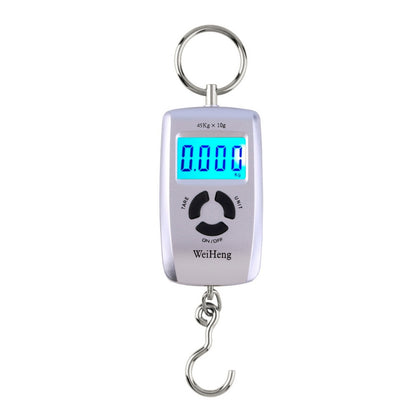ELECTROPRIME 45kg x 10g High Precision LCD Portable Digital Backlight Electronic Portable Scale Random Color Delivery