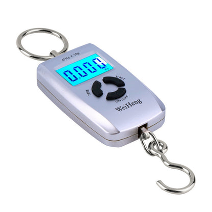 ELECTROPRIME 45kg x 10g High Precision LCD Portable Digital Backlight Electronic Portable Scale Random Color Delivery