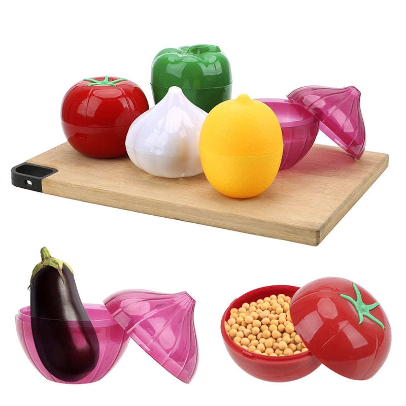 ELECTROPRIME Kitchen Creative Vegetable Storage Containers(Tomato)