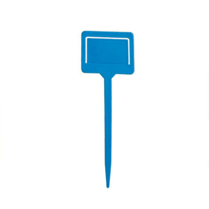ELECTROPRIME 2 PCS Garden Plant Plastic Insert Labels(Blue)