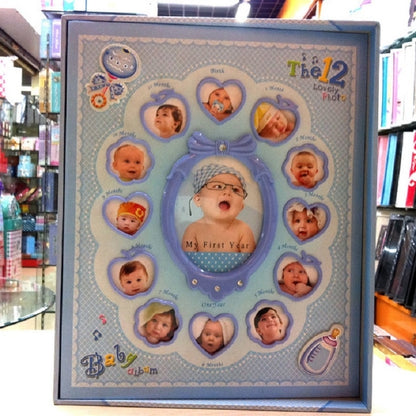 ELECTROPRIME Cute Baby Interstitial Shadow Integrated Long Record Book