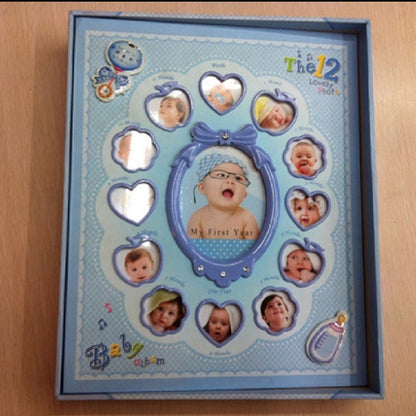 ELECTROPRIME Cute Baby Interstitial Shadow Integrated Long Record Book