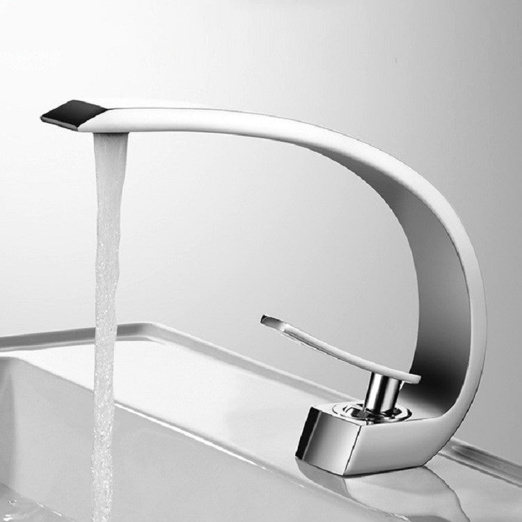 ELECTROPRIME Copper Hand Basin Hot Cold Water Faucet