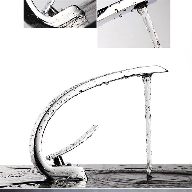 ELECTROPRIME Copper Hand Basin Hot Cold Water Faucet