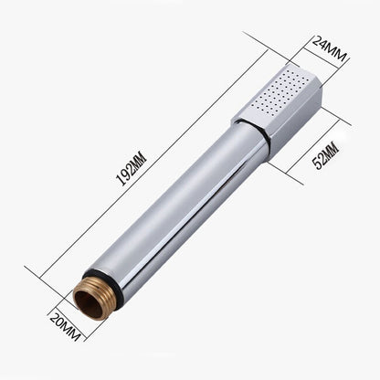 ELECTROPRIME Bathroom Chrome Pure Copper Round Hand Chower