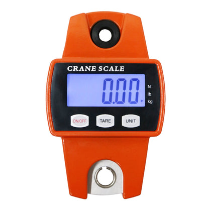 ELECTROPRIME 300kg x 100g Portable LCD Digital Stainless Steel Hook Mini Electronic Hook Scale