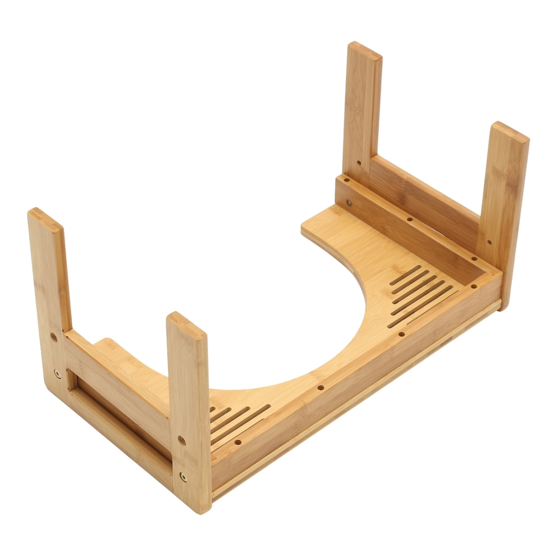 ELECTROPRIME Thicken Bamboo Toilet Seat Foot Stool Child Pregnant Women Toilet Stool