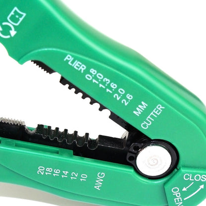 ELECTROPRIME Multi-function Mini Portable Manual Wire Stripper Tool