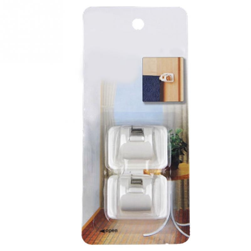 ELECTROPRIME Hanger End Clip Curtain Shower Curtain Hanging Clip