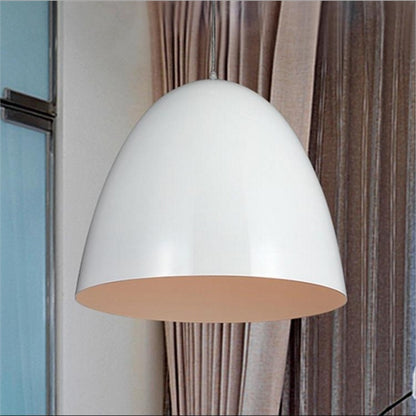 ELECTROPRIME Modern Minimalist Cafe Simple Living Room Bedroom Restaurant Bar Engineering Commercial Lamps, Diameter: 30cm (White)