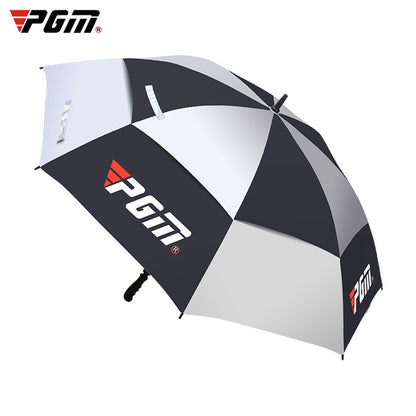 ELECTROPRIME PGM Golf Fiberglass Straight Anti-typhoon Umbrella(Color:Black Size:Manual)
