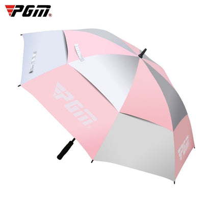 ELECTROPRIME PGM Golf Fiberglass Straight Anti-typhoon Umbrella(Color:Pink Size:Auto)